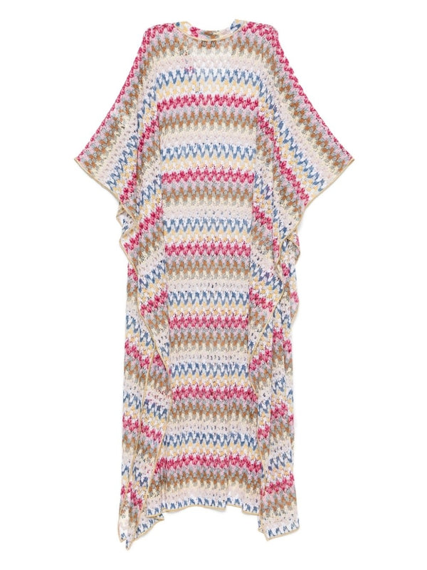 Crochet Knit
  Cover-Up Long Kaftan