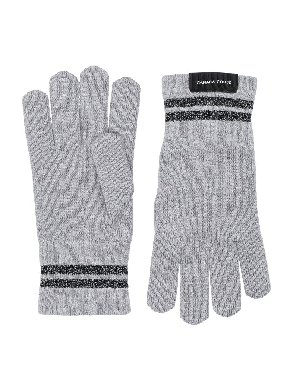 Logo Patch Wool Gloves