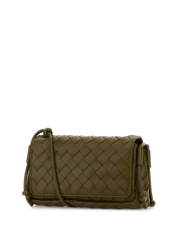 Bottega Veneta Notourno Green Crossbody & Shoulder Bags