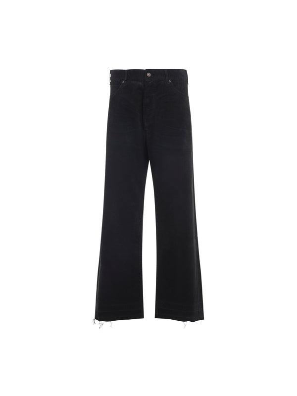 Celine Black Denim Pants