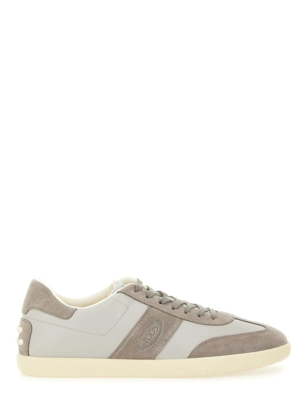 Tod'S Grey Low Top Sneakers