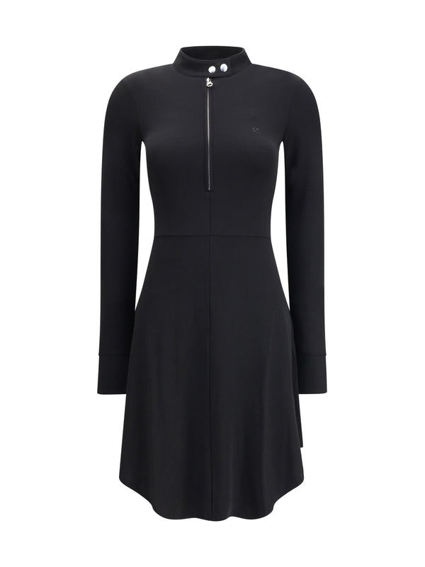 Courrèges Black Mini Dress
