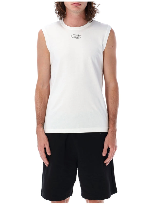 D Logo Sleeveless Top