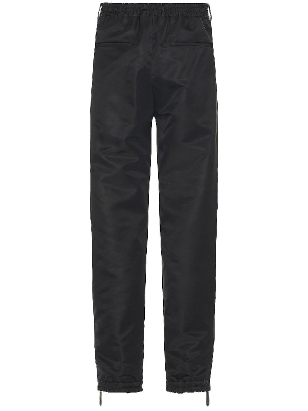 Black zipper detail pants