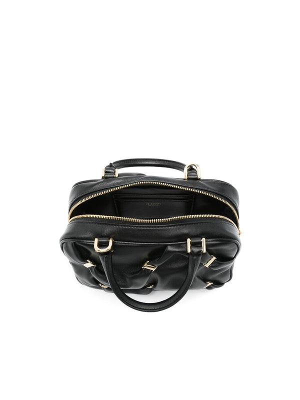 Bara Bow Calfskin Tote Bag