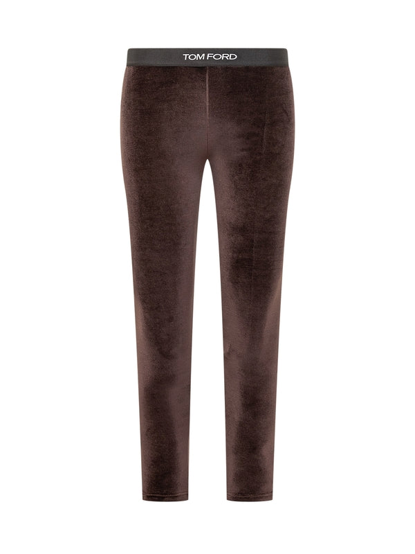 Logo Band Stretch Leggings