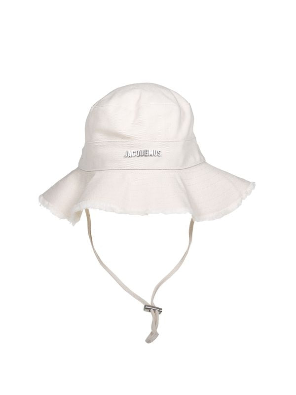 Jacquemus Le Bob Artichaut Ivory Bucket Hat