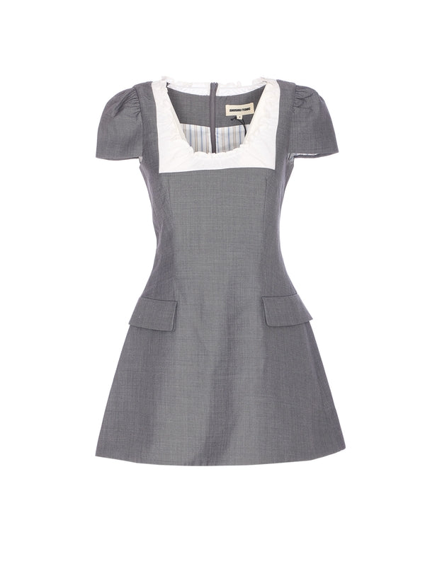 Shushutong Gray Mini Dress