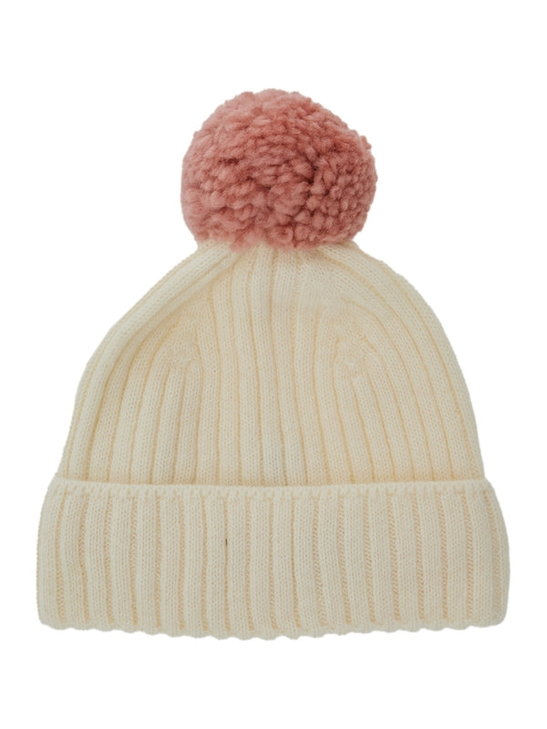 Tiana Pom Pom Wool Cashmere Beanie