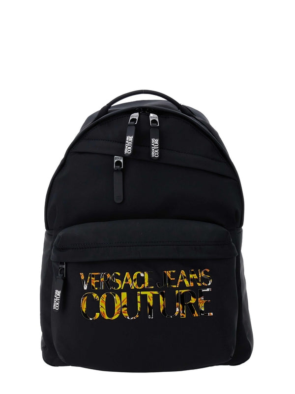 Versace Black Backpack