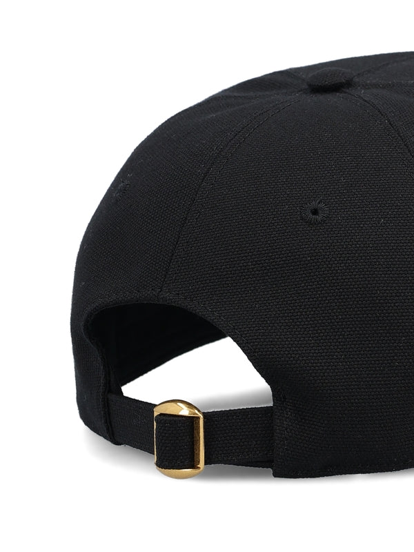 V Logo Cotton Baseball Cap