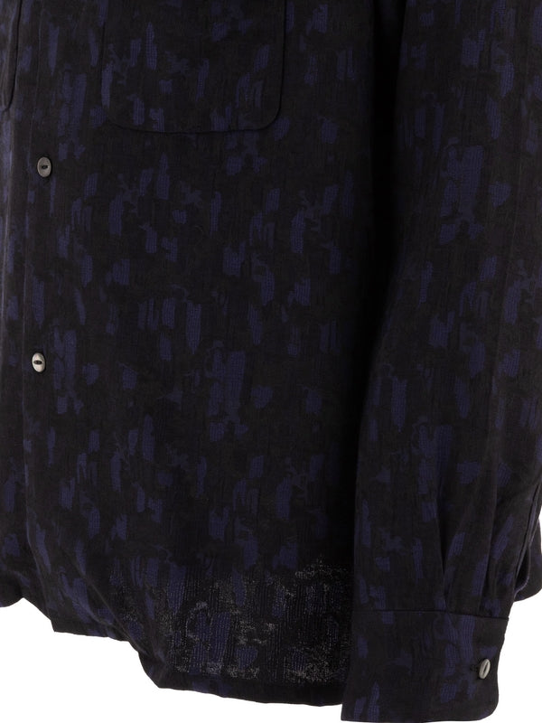 Pattern Printing Viscose Shirt