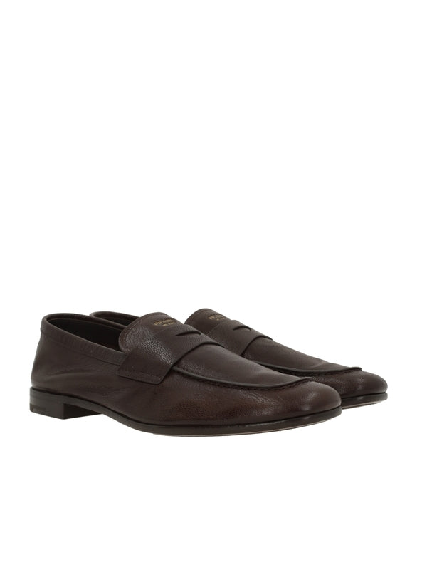 Prada Brown Penny Loafer