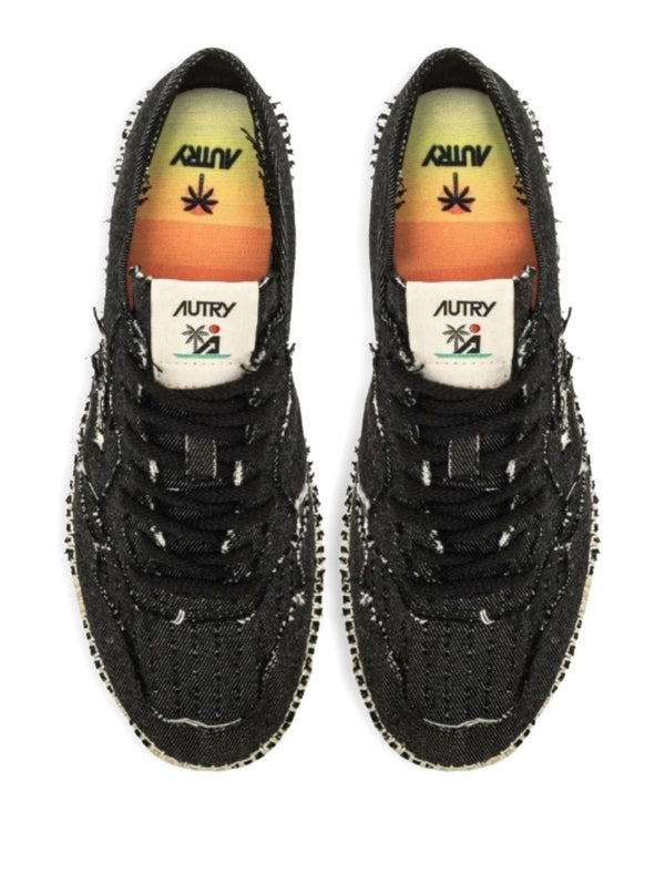 Autry Black Low Top Sneakers