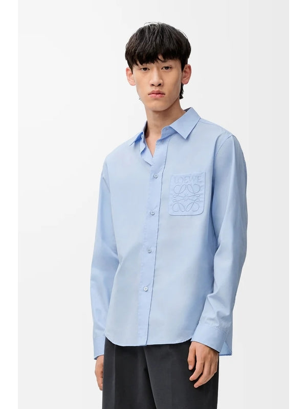 Anagram Pocket Cotton Shirt