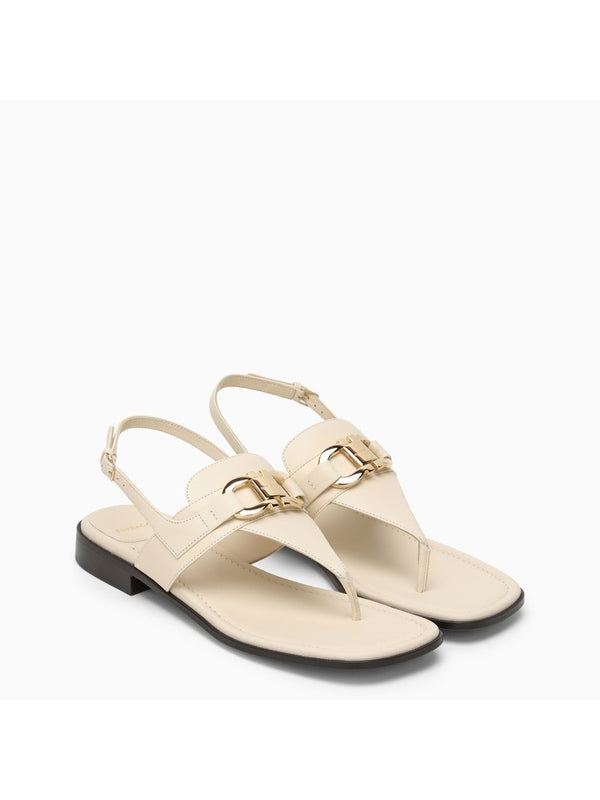 Ornament Thong Slingback Sandals