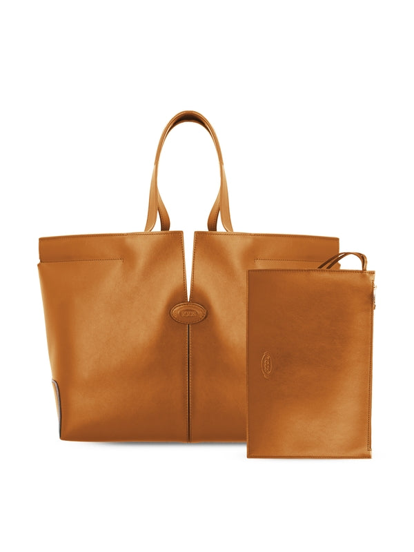 Tod'S Brown Tote Bags