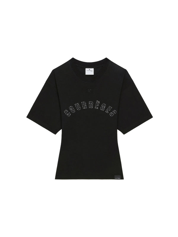 Courrèges Black Half Sleeve