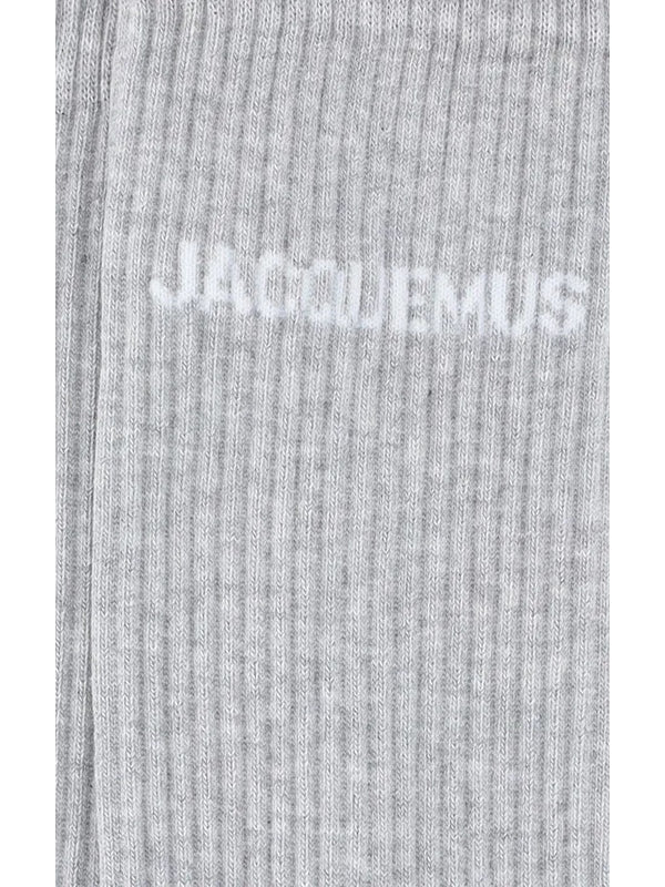 Jacquard Logo Socks