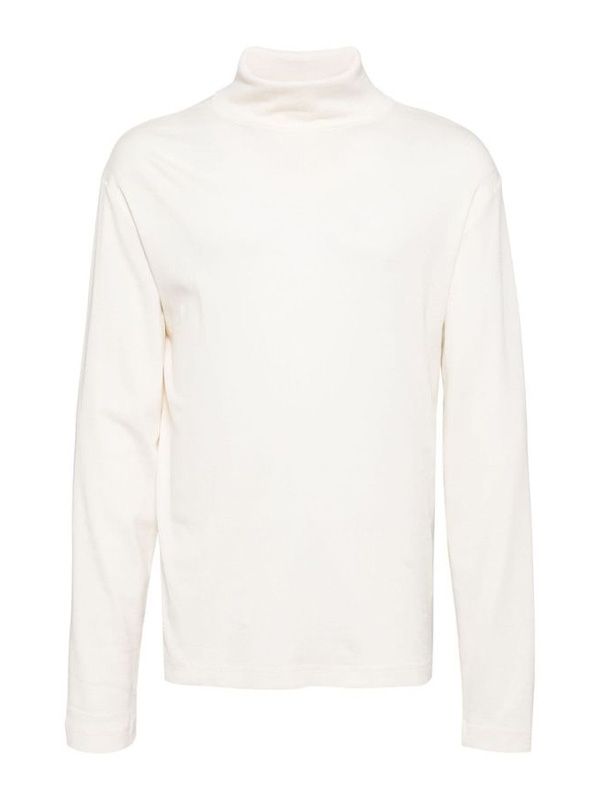 Cotton High Neck Long Sleeve Top