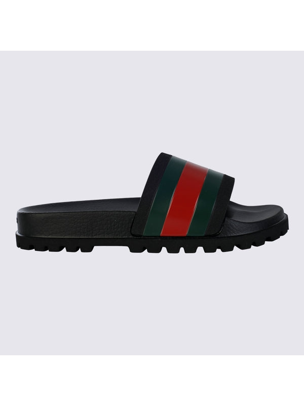Gucci Black Slides