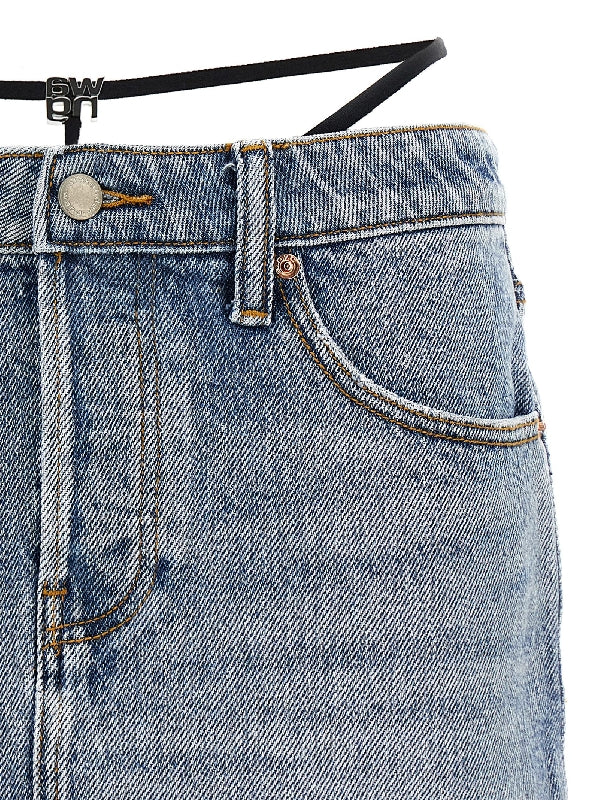 Charm Detail
  Denim Skirt