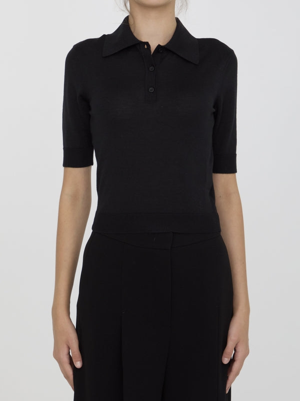 Cassandra Polo Knit Shirt - Jente