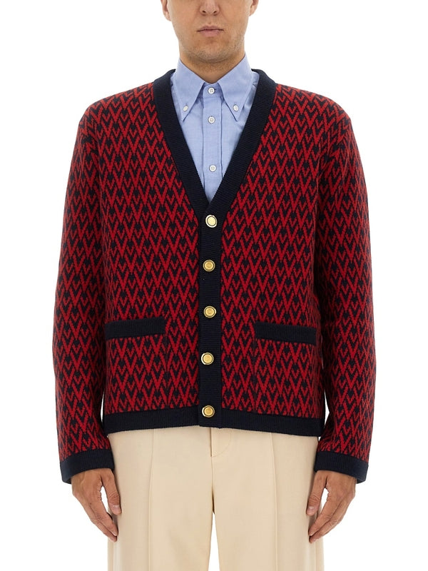 Valentino Red Cardigans