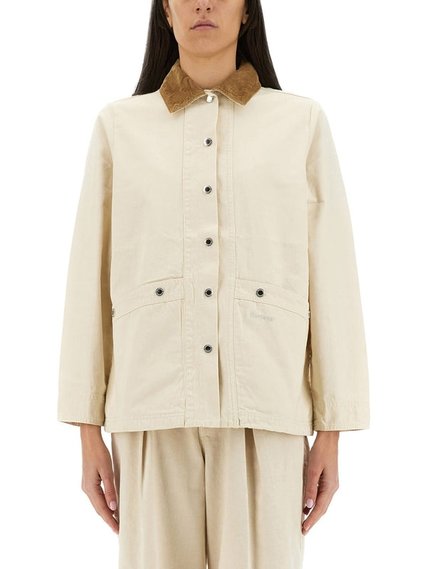 Sonnie Corduroy Collar Cotton Jacket
