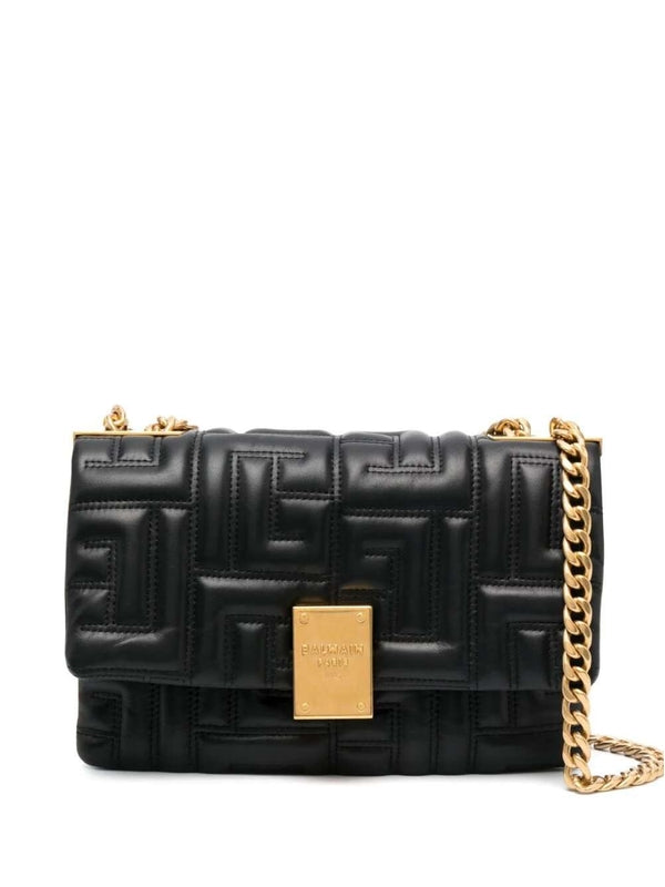 1945 Quilted Chain Leather Small
  Crossbody Bag