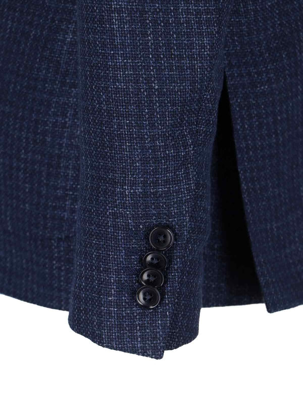 Wool Linen Single Tailored Jacket