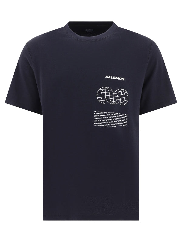 Globe Graphic Printed T-Shirt