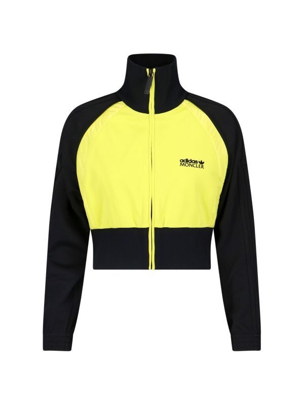 Adidas Cropped Zip-Up Jacket