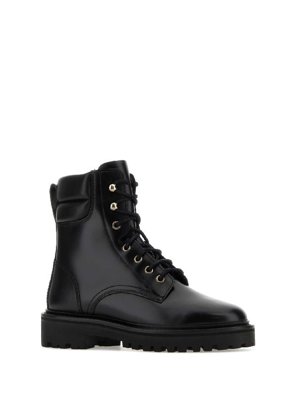 Campa Leather Lace-Up Boots