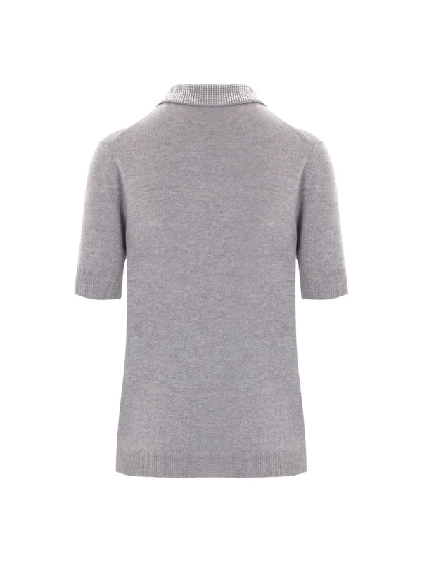 Wool Cashmere Polo Shirt