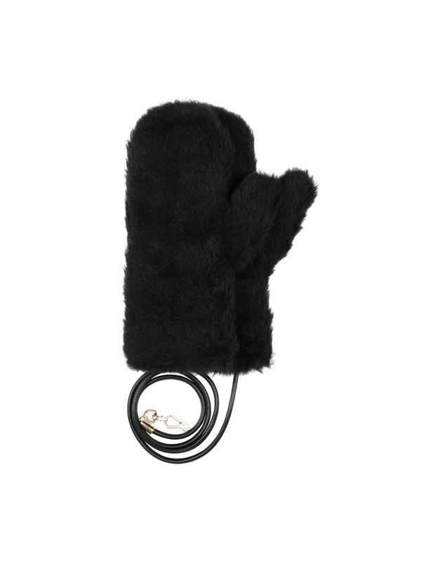 Fur Strap Gloves