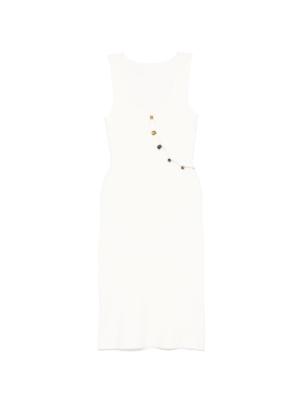 Sir. White Midi Dress