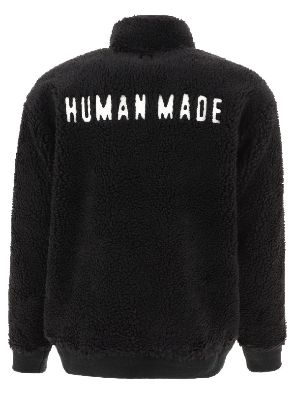 Back Logo Embroidery Fleece
  Sweatshirt