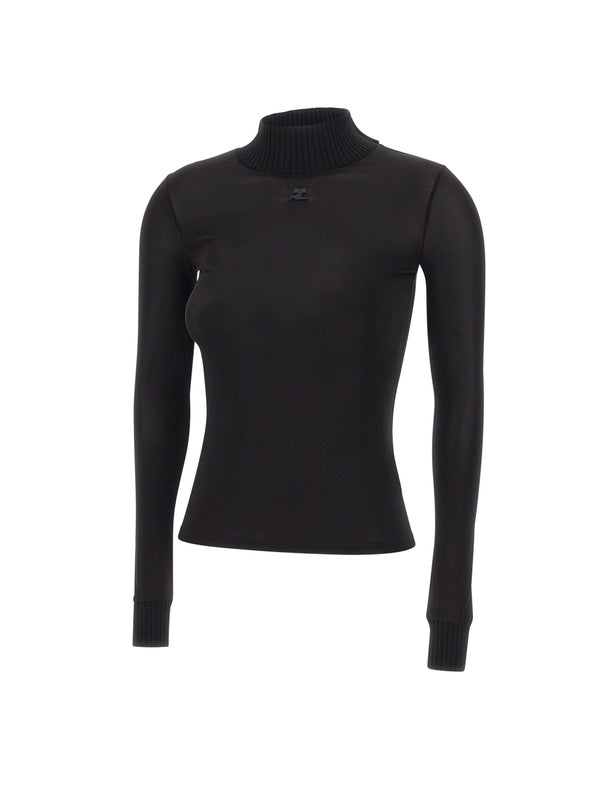 Courrèges Black Knitted