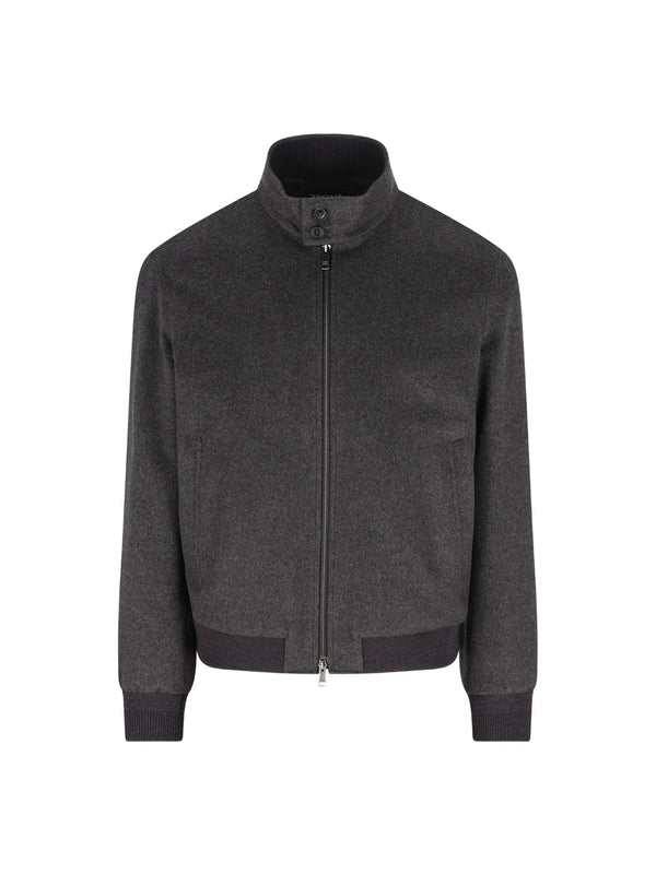Z Zegna Grey Jackets