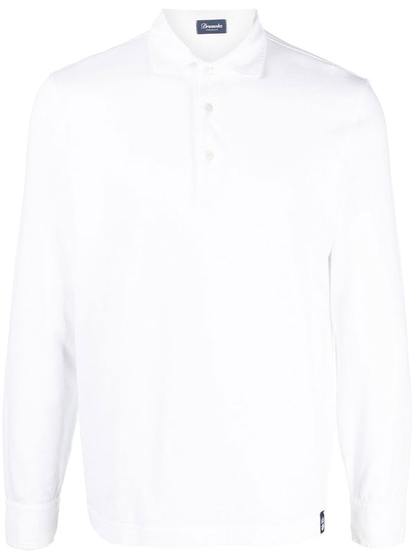Drumohr White Polo Shirts