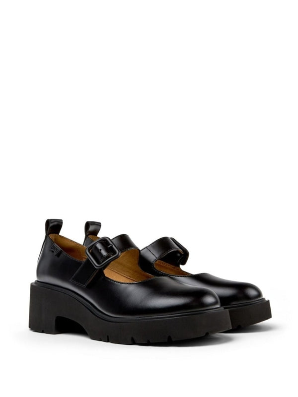 Camper Black Pumps Heel