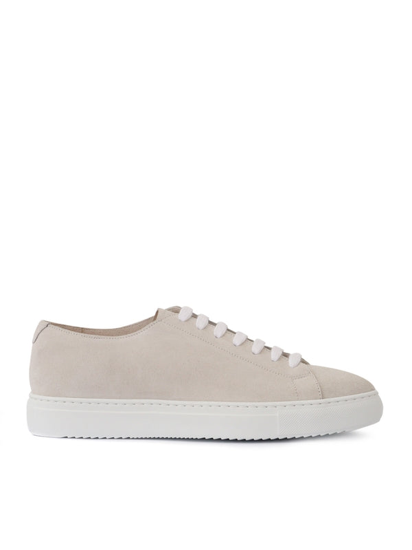 Visone Leather Low-top Sneakers