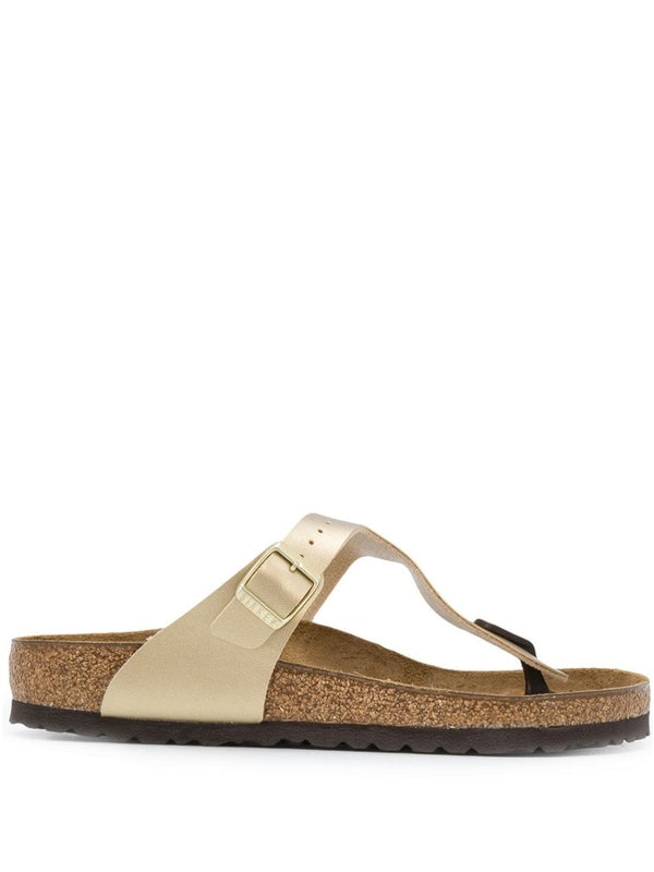 Birkenstock Beige Flip Flops