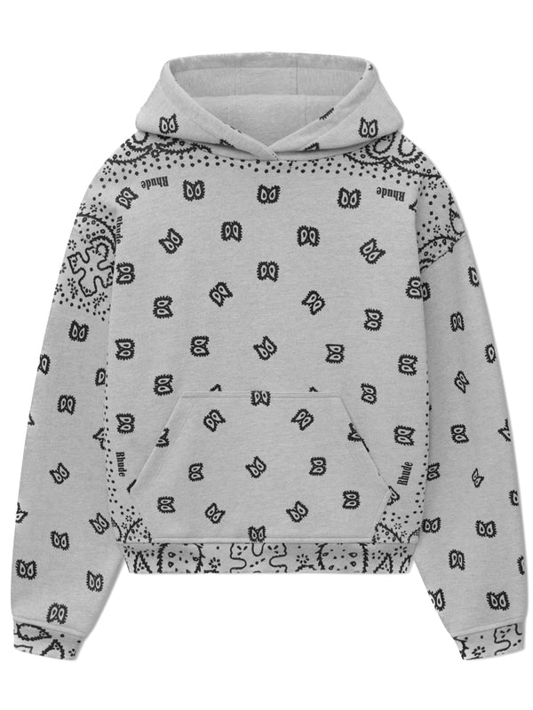 Bandana Graphic Pattern Cotton Hoodie