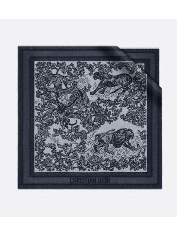 Wool Silk Lace Muffler