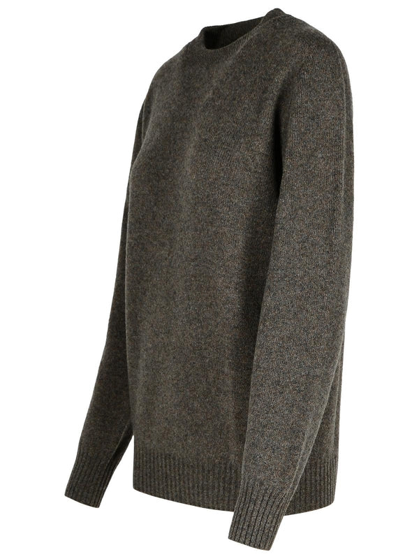 Wool Cashmere Crew Neck Knit - Jente