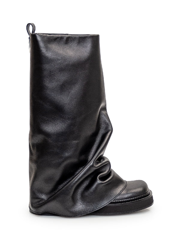 Robin Layered Combat Boots