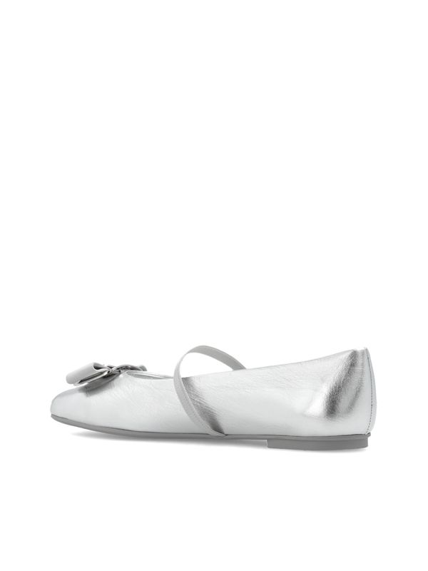 Zina Bow
  Leather Flat Shoes