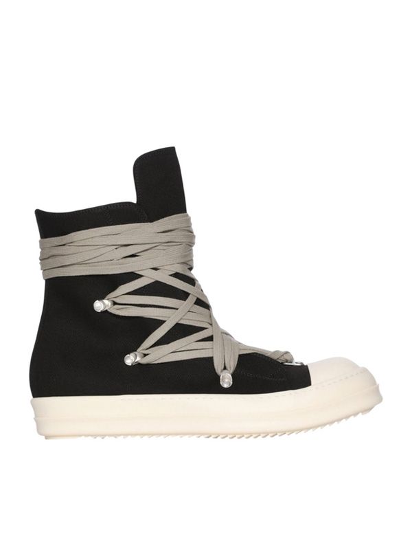 Rick Owens Drkshdw Black High Top Sneakers
